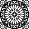 Gothic rose window