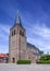 Gothic Saint-Servatius church in Ravels, Belgium