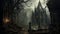 Gothic Scene: Dark And Chaotic Urban Legends With Haunting Figuratism