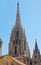 Gothic spire of Barcelona Cathedral