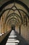 Gothic Vaulting of Medieval Cloisters at Xanten Cathedral, North Rhine-Westphalia, Germany