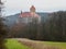 Gothic Veveri castle near Brno