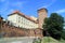The Gothic Wawel Castle in Krakow in Poland