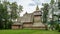 Gothic wooden church in Grywald