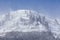 Gotthard massif in the winter