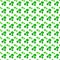 Gotu kola repeated background.Centella asiatica seamless pattern vector illustration. Fresh green leaf for organic