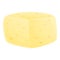 Gouda cheese icon, cartoon style