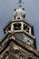Gouda, South-Holland/The Netherlands - October 27 2018: Clock and bells of the St. Jans Church