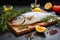 Gourmet delight Fresh dorado fish, perfect for exquisite seafood dishes