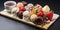 Gourmet Dessert Platter - Sweet Symphony - Exquisite and Indulgent - Dessert Lover\\\'s Paradise