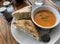 Gourmet Grilled Cheese and Tomato Soup