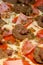 Gourmet meat lover\'s pizza