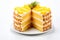 Gourmet pineapple tart: culinary delight