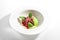 Gourmet Tuna Tartar, Yellowfin Fish Tatar Isolated