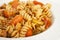 Gourmet Vegetable Pasta with Tomato Sauce