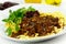 Gourmet Venison goulash with pasta