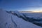 Gouter refuge on Montblanc climbing route