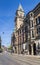 Government building at a cobblestoned street in Bremen