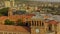 Government house in Republic Square, Yerevan cityscape, Armenia aerial view