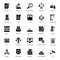 Government Legislation Glyph Icons Pack