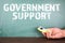 Government support. Business crisis, unemployment, downtime and restrictions. Calculator