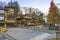 Goza no Yu, famous public bathing facility near Yubatake hot spring in Gunma ,Japan