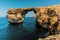 Gozo Azure Window Height Malta