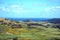 Gozo countryside seen from the citadel, Malta.