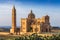 Gozo, Malta - The Basilica of Ta` Pinu at sunset