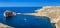 Gozo, Malta - Panoramic skyline view of Dwejra bay with Fungus rock