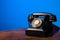 GPO 332 vintage telephone on blue