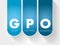 GPO - Group Purchasing Organization acronym