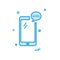 GPRS Phone icon design vector