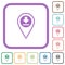 GPS location download simple icons