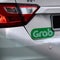 Grab Sticker On Boot Of Car