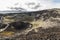 Grabrok volcano crater, ring road, Iceland