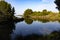 The Graceful bays with overgrown-made causes. Divjaka-Caravasta National Park Albania