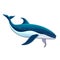 Graceful Giant of the Sea: Magnificent Whale Swimming in Its Aquatic Realm - Nature\\\'s Beauty, Generative Ai