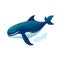 Graceful Giant of the Sea: Magnificent Whale Swimming in Its Aquatic Realm - Nature\\\'s Beauty, Generative Ai
