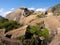 graceful rocks in the National Park are home to the Ring tail lemur. Ranomafana, Madagascar