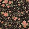 Graceful seamless floral pattern