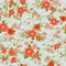 Graceful seamless floral pattern