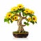 Graceful Sunflower Bonsai Tree: Mystic Symbolism And Skillful Composition
