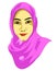 Gracefully wearing hijab