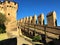 Gradara castle, province of Pesaro e Urbino, Marche region, Italy. History, past, art and tourism