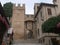 Gradara - historic center and the gate of the fortress.