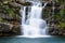 Gradas de Soaso. Waterfall in the spanish national park Ordesa a