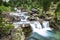 Gradas de Soaso. Waterfall in the spanish national park Ordesa a