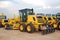 Grader Construction Equipment Yard