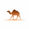 Gradient Camel Silhouette Logo Series